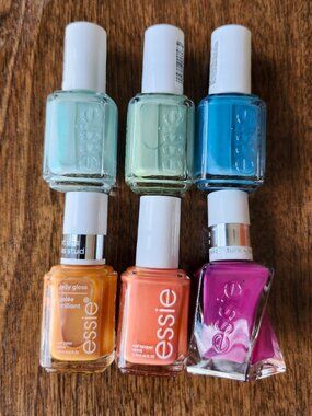 LOT of ESSIE Nail Polish BNIP LOT of 6 SPRING SUMMER Colours